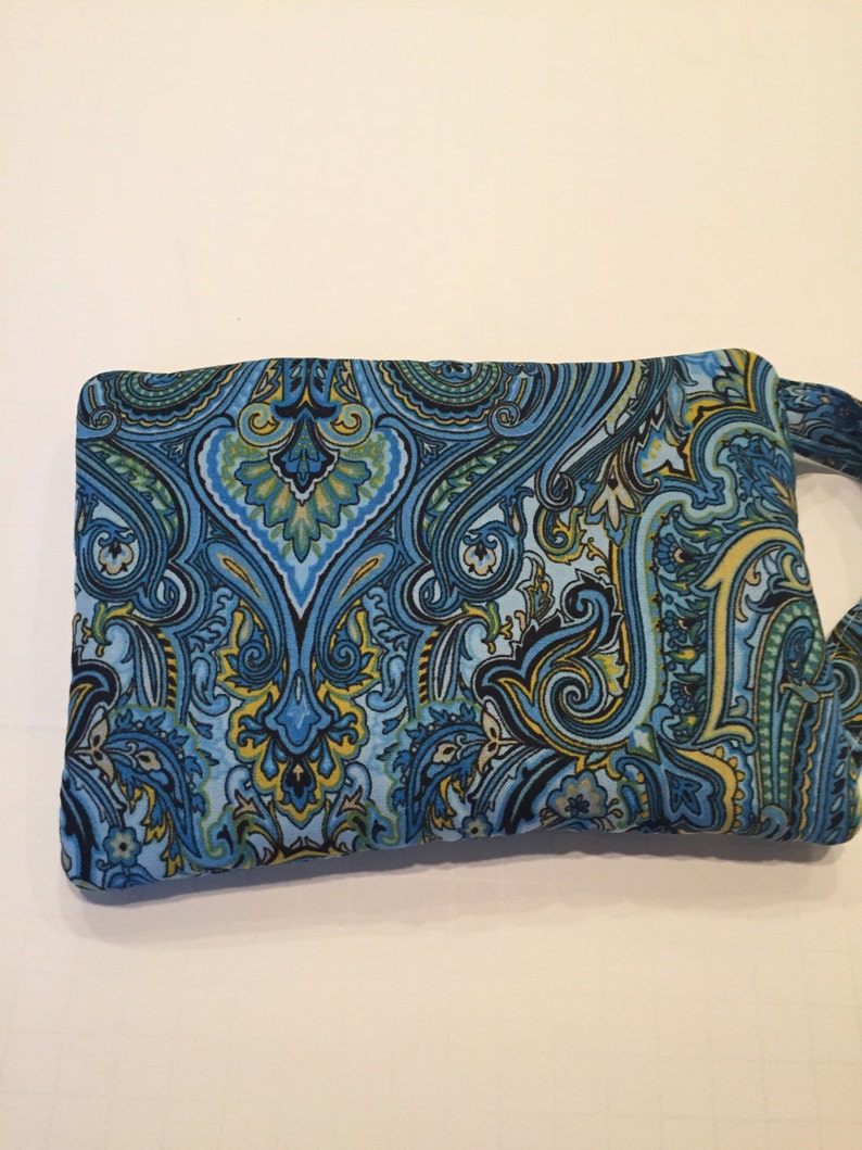 High Top Shoe Zippered Pouch Turquoise and Yellow Bag Etsy