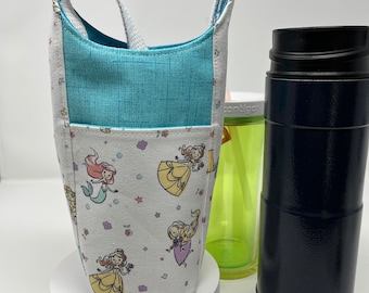Fairytale, Child, Girls,  Water bottle sling, H202Go, Crossbody/Shoulder, Waterproof canvas, Slip pocket for cell,