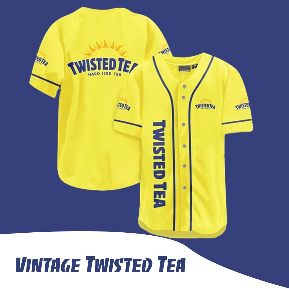 Discover Vintage Twisted Tea - Jersey baseball - Sport fashion