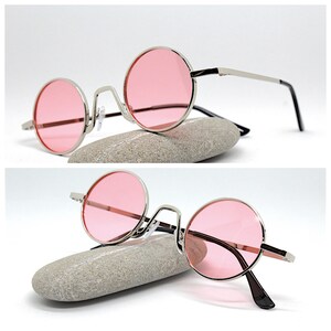 Blulu 10 Paia Occhiali Da Sole Retro Rotondo John Hippie Stile