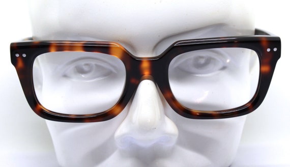 Classic rectangular eyewear optical frame tortois… - image 4