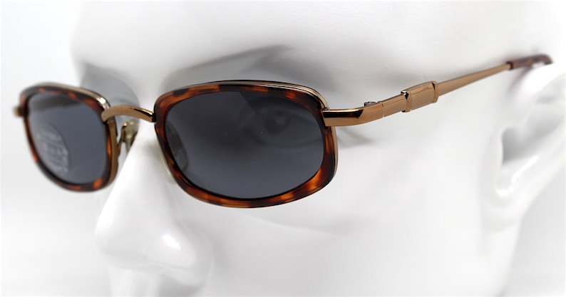 Occhiali Da Sole Oversize SPEXX Eyewear – Montatura Oro, Lenti Gialle Sfumate, UV400