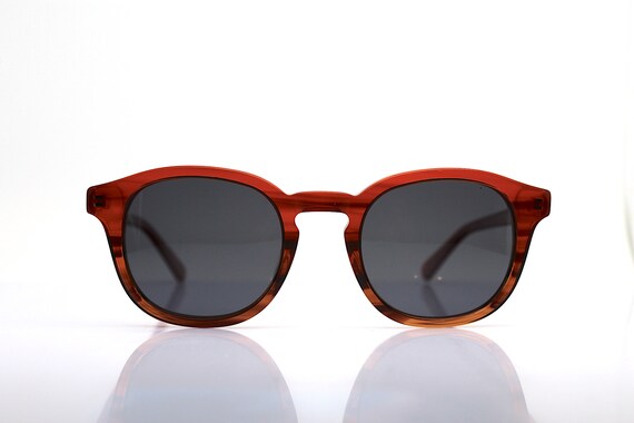 Sunglasses man woman classic oval style tone-on-t… - image 4