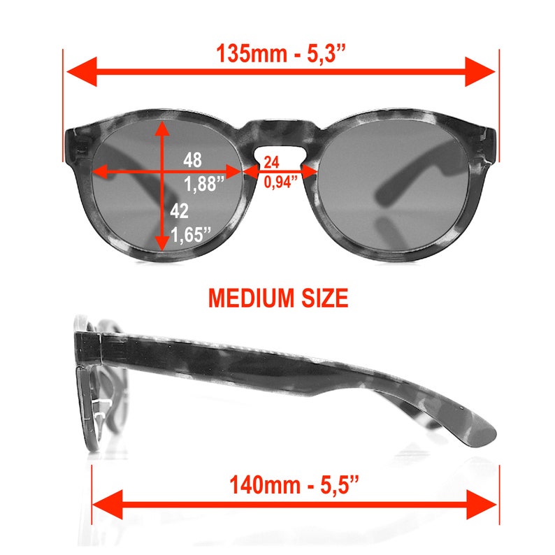 MADE IN ITALY oval round classic sunglasses man woman tortoise brown frame brown lens Occhiali da sole uomo donna rotondo tartarugato