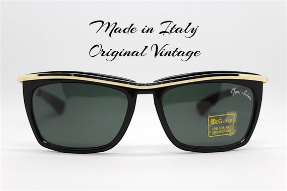 Occhiali Da Sole Vintage Uomo Rettangolare Marrone Tartarugato | Etsy Canada