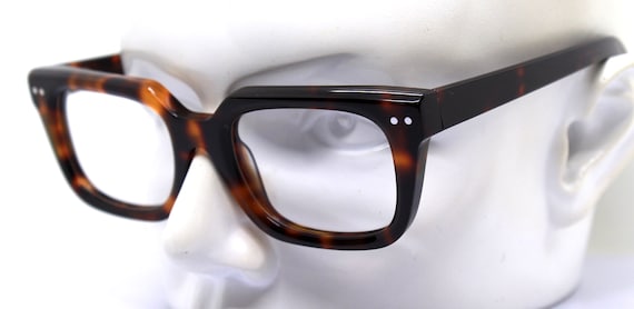 Classic rectangular eyewear optical frame tortois… - image 5