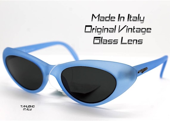 VTG Made in Italy Sunglasses MADE IN ITALY Classic Oval Big Round Sunglasses Woman Glossy  main image 3