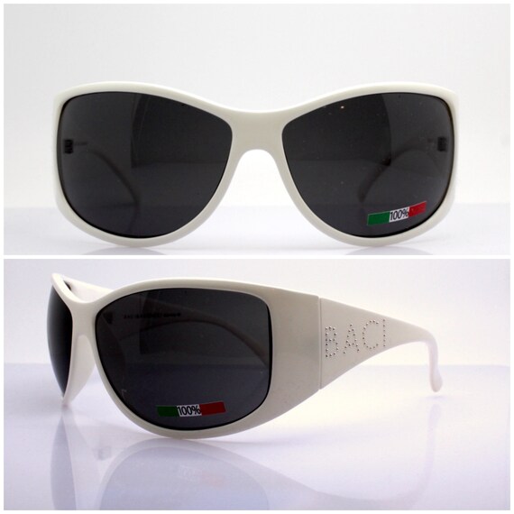 WRAPAROUND SUNGLASSES man woman Baci&Abbracci Mad… - image 2