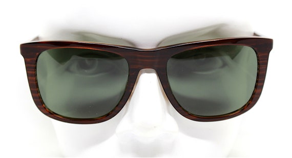 HENKO square rectangular classic sunglasses man t… - image 6