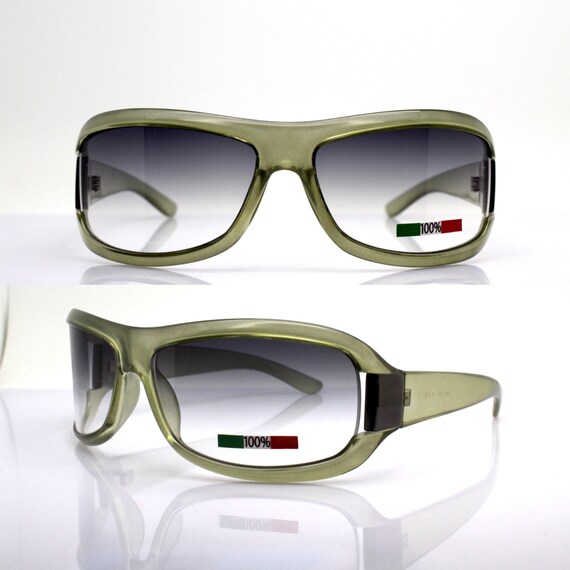 MASK SUNGLASSES man woman Made in Italy 100% gree… - image 3