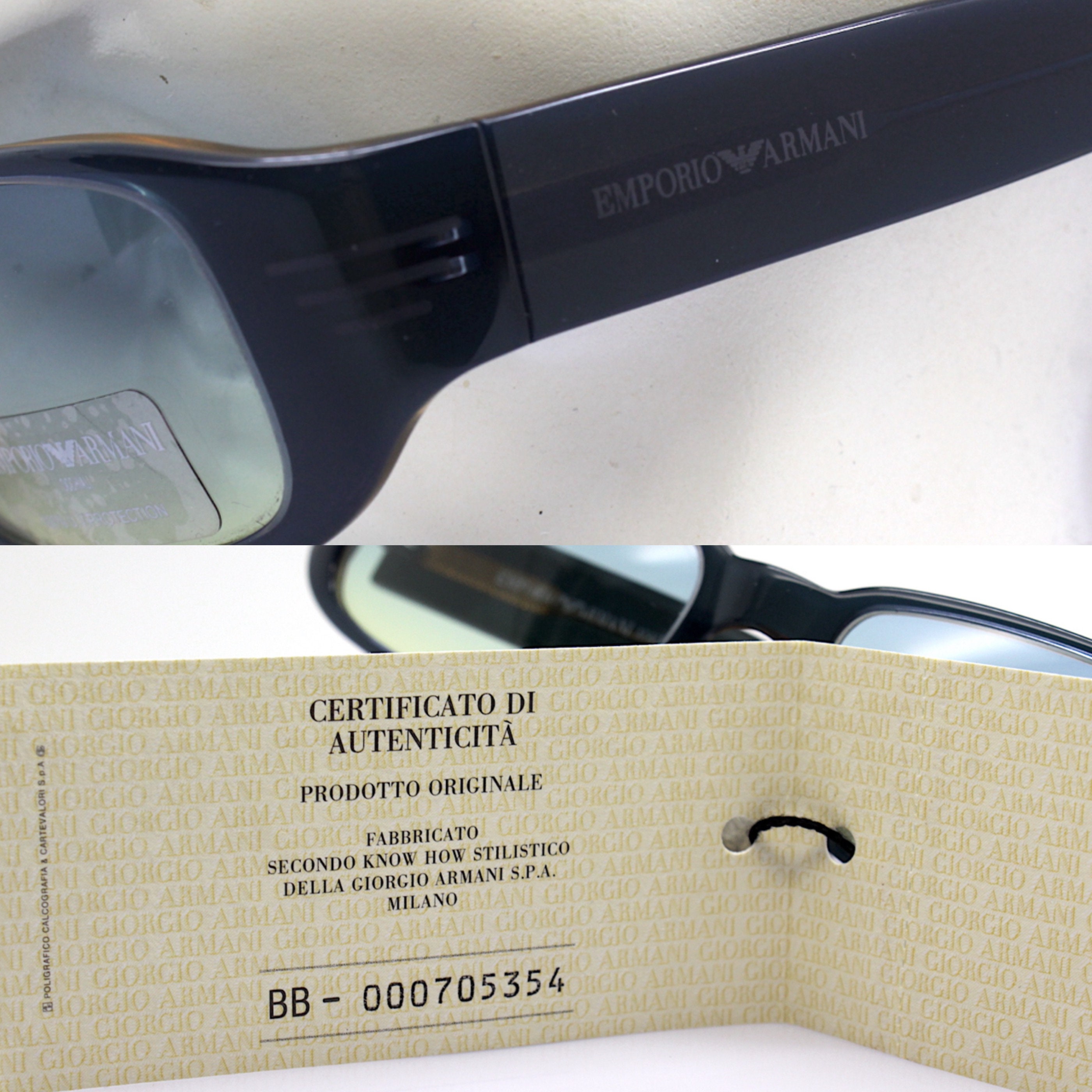 SUNGLASSES EMPORIO ARMANI 665 for Man and Woman/ Rectangular SUNGLASSES EMPORIO ARMANI 665 for Man and Woman/ Rectangular