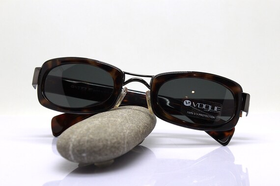 Vogue VO 3252 unisex sunglasses VOGUE VO 3252-S Authentic Made in Italy Rectangular Oval  main image 3
