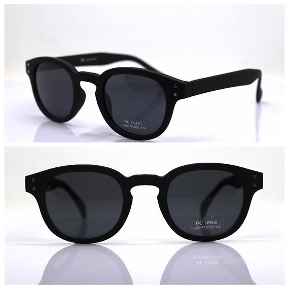 POLARIZED Squared Octagonal Classic Sunglasses Man Matt Black