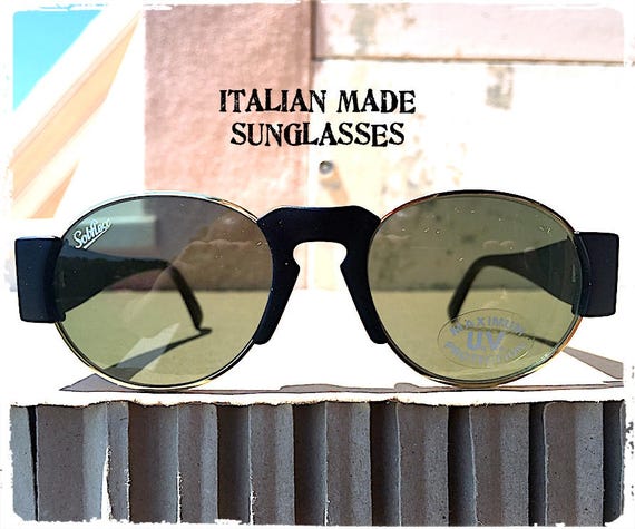 9727 Unisex Plastic Round Hipster Thin Frame – Sunny Sunglasses