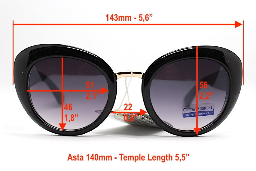 BOZEVON Occhiali Da Sole Triangolari Donna - UV400 Eyewear Cateye Occhiali Da Sole Vintage Retro Occhio Di Gatto Leopard Marrone