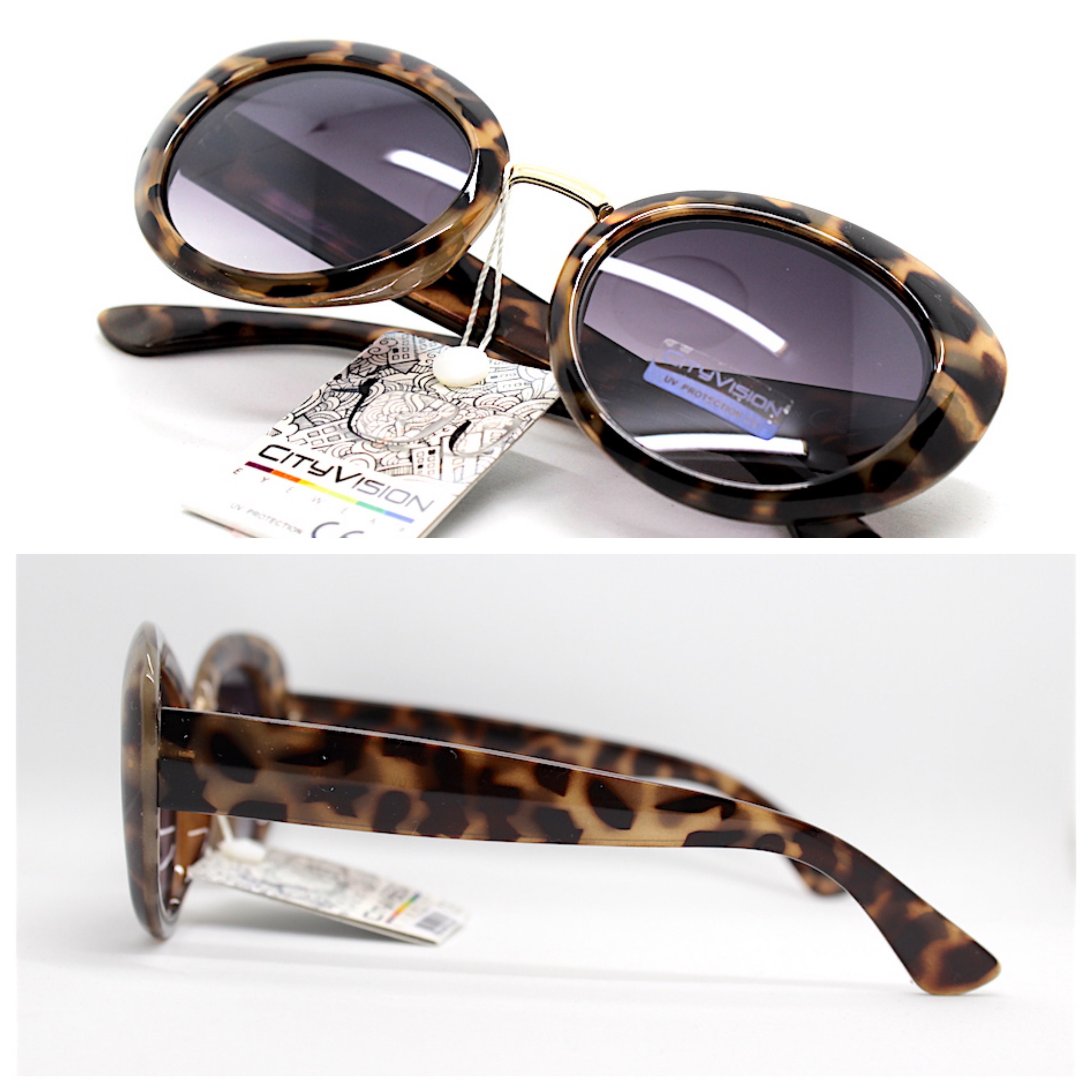 Occhiali Da Sole Donna Stile Gatto Anni '90 - Protezione UV400, Telaio PC Leggero E Resistente - Foto 3