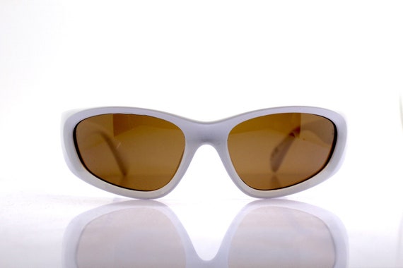 Wraparound Sporty Cat-eye Sunglasses Men and Women, Shine  display picture 1