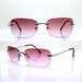 Lunettes De Vue TOD'S Glasant - Monture Métal Argenté Et Barre Peau Fuxia - Neuf Avec étiquettes Et Boîte - Italie