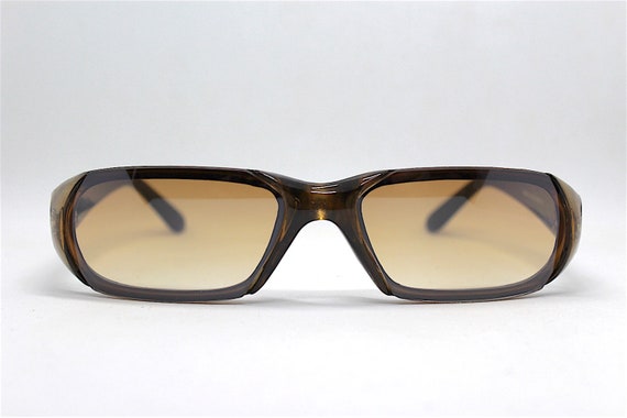 Sunglasses man woman vintage 90s retro Rectangula… - image 5