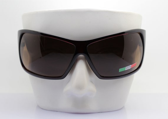 WRAP MASK SUNGLASSES Man Woman Made in Italy, Ove… - image 9