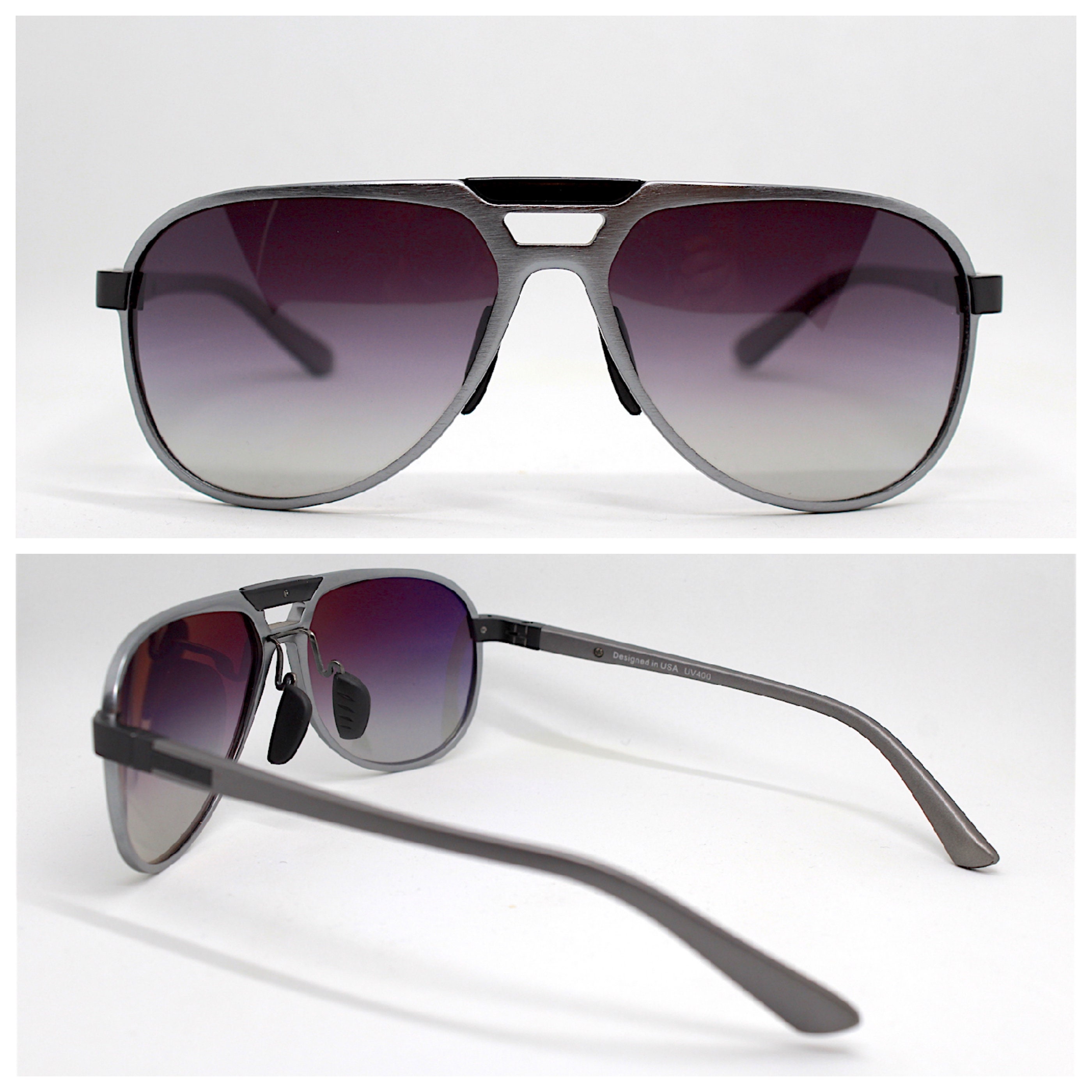 Bw Army Occhiali Da Sole Stile Pilota US Air Force, Montatura In Ottone Dorato, Lenti Specchiate, Ideali Per Look Militare Occhiali Biker Militari - Foto 4