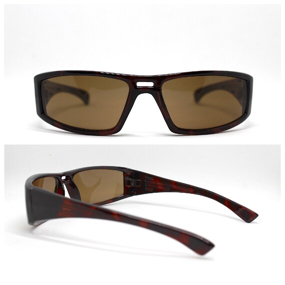 Occhiali Da Sole Uomo Polarizzati Rettangolari Vintage - Montatura TR90 E Acetato, UV400