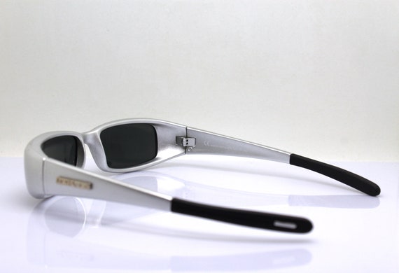 MADE IN ITALY small low rectangular sunglasses ma… - image 7