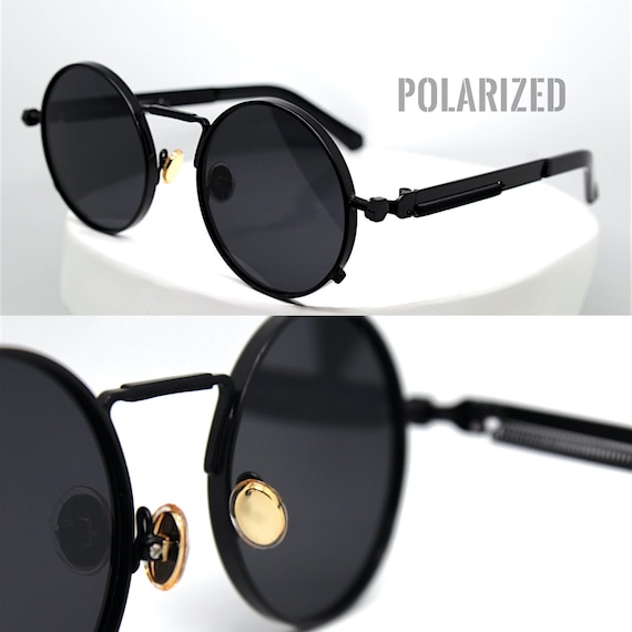 Men Women Classic Gothic Steampunk Polarized Sunglasses