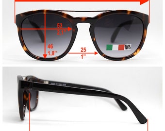 Retro Vintage Classico Mezzo Cerchio Semi Rimless Quadrato Ovale Uomo Donna Au - Foto 3