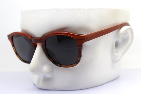 Sunglasses man woman classic oval style tone-on-t… - image 9