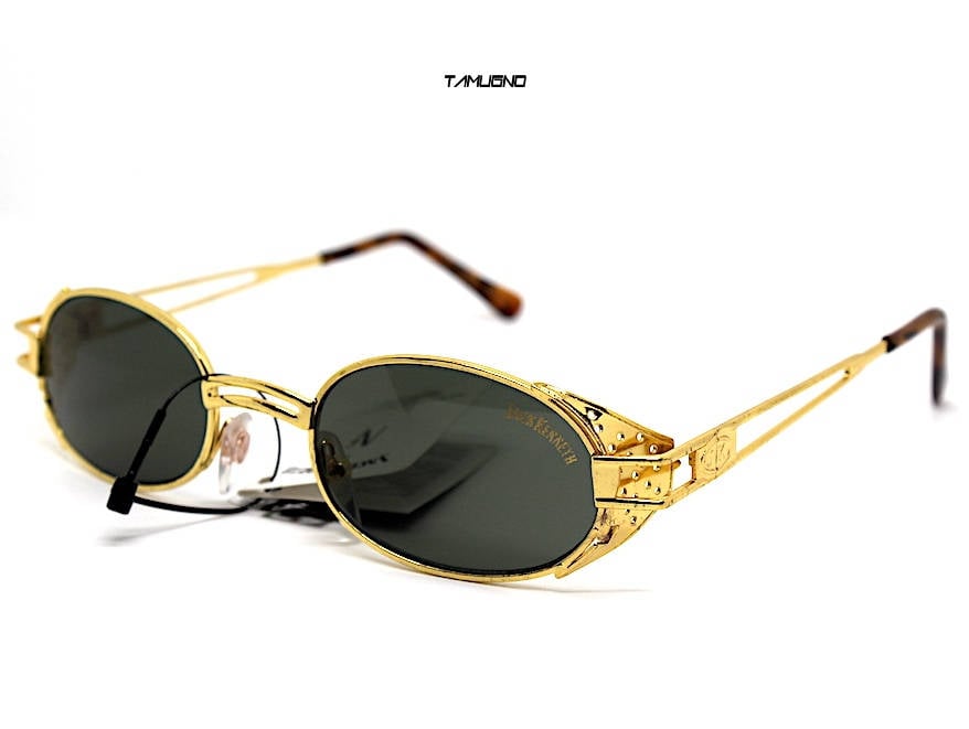 Occhiali Da Sole Quadrati Senza Bordo Oro Uomini Donne 2024 Telaio - Foto 12