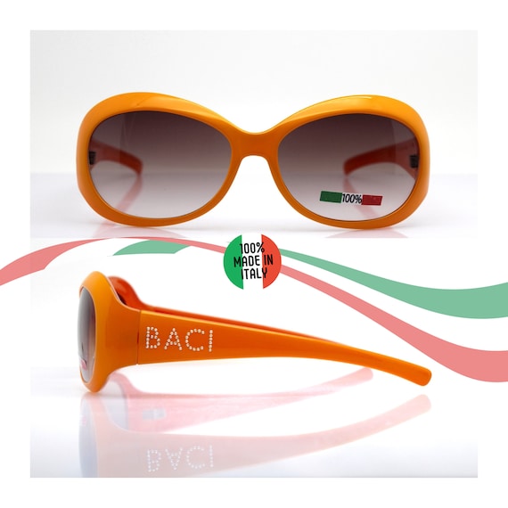New ? Luxury Made in Italy sunglasses brown orange eyewear Sunglasses with Brown Lenses, handmade in Italy | TBD Eyewear main image 4