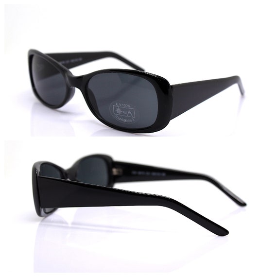 Rectangular oval cat eye classic sunglasses women… - image 5