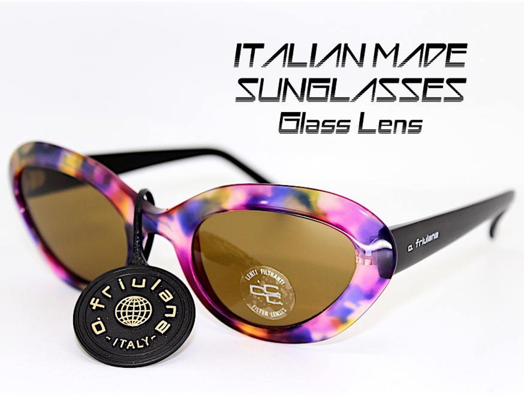 Pieces - Occhiali Da Sole Cat-eye Con Lenti Colorate Verdi - Foto 6