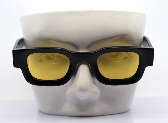 Polarized small square rectangular Sunglasses Man… - image 3