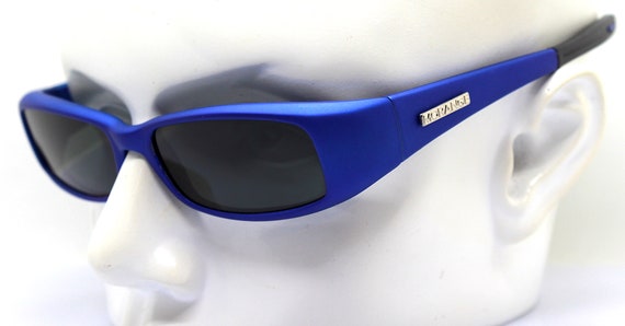 MADE IN ITALY small low rectangular sunglasses ma… - image 10