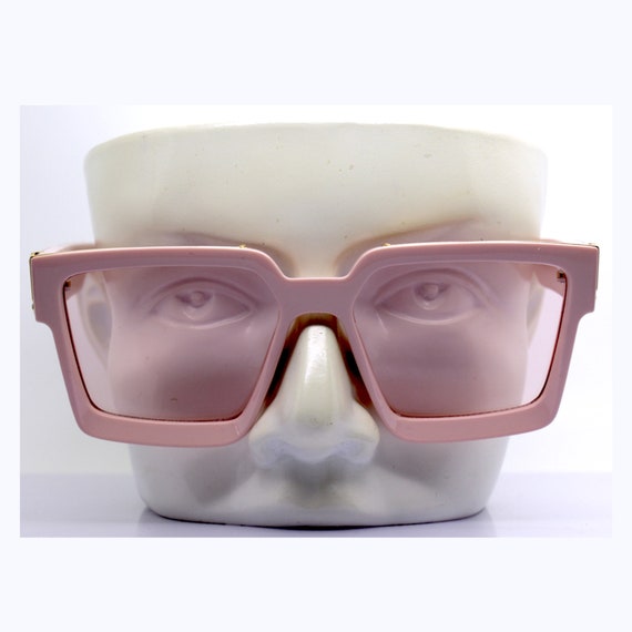 Oversize sunglasses man woman Big square pastel p… - image 7