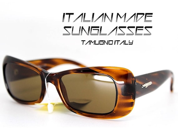 ESCADA- Vintage Tortoiseshell Sunglasses - Honey Brown & Dark Brown Vintage Tortoiseshell Giorgio Armani Shades With Oval Lenses  main image 3