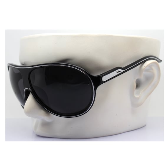 Wrap oval dynamic Sunglasses man woman oversize b… - image 1