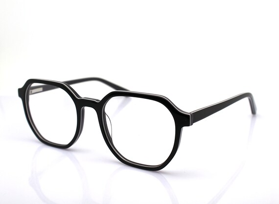 Optical frame square octagonal geometric prescrip… - image 5