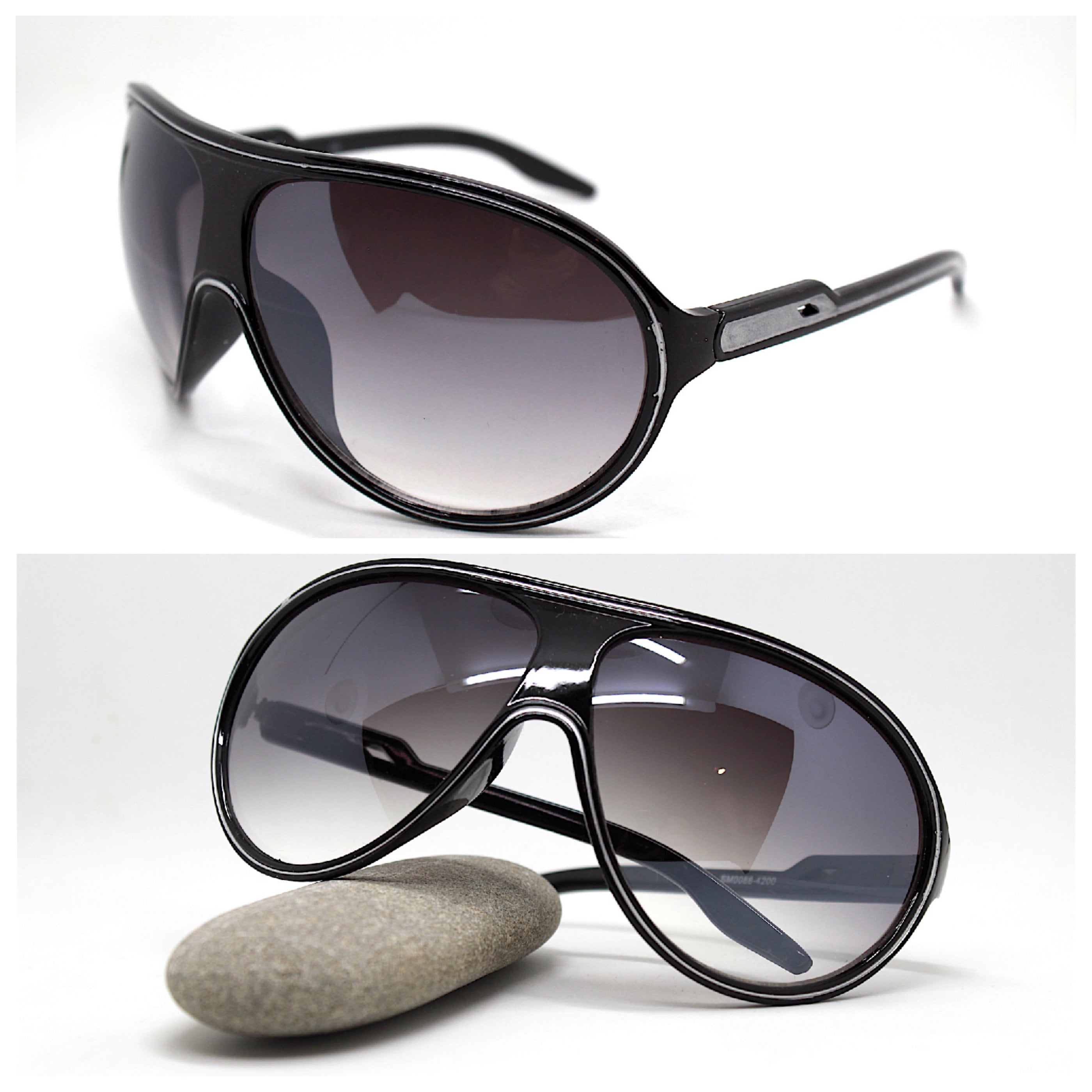 Occhiali Unisex Uv400 Occhiali Da Sole Polarizzati Vintage Montatura Mezzo Telaio