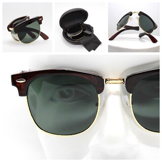 Occhiali Da Sole Uomo Donna Stile Vintage Quadrato Nero Lucido Square