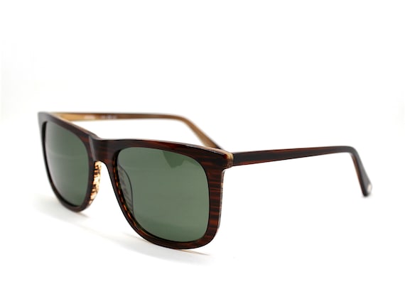 HENKO square rectangular classic sunglasses man t… - image 10