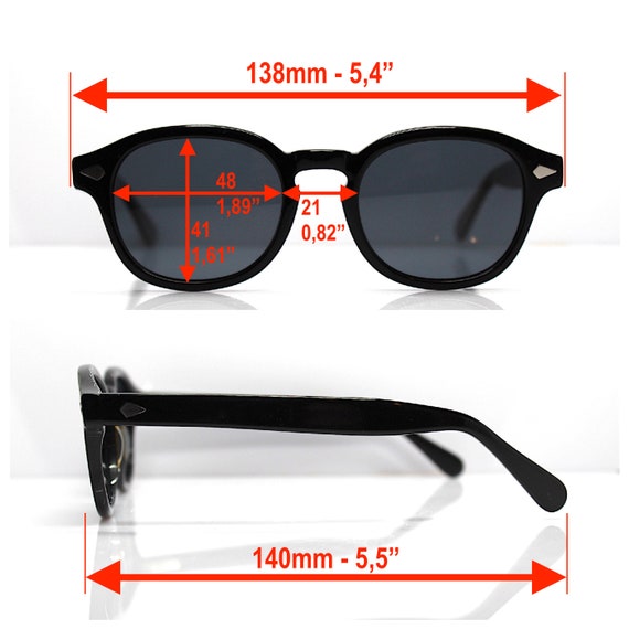 Gafas de Sol para Hombre Montura Cuadrada Lentes Negro Oscuros