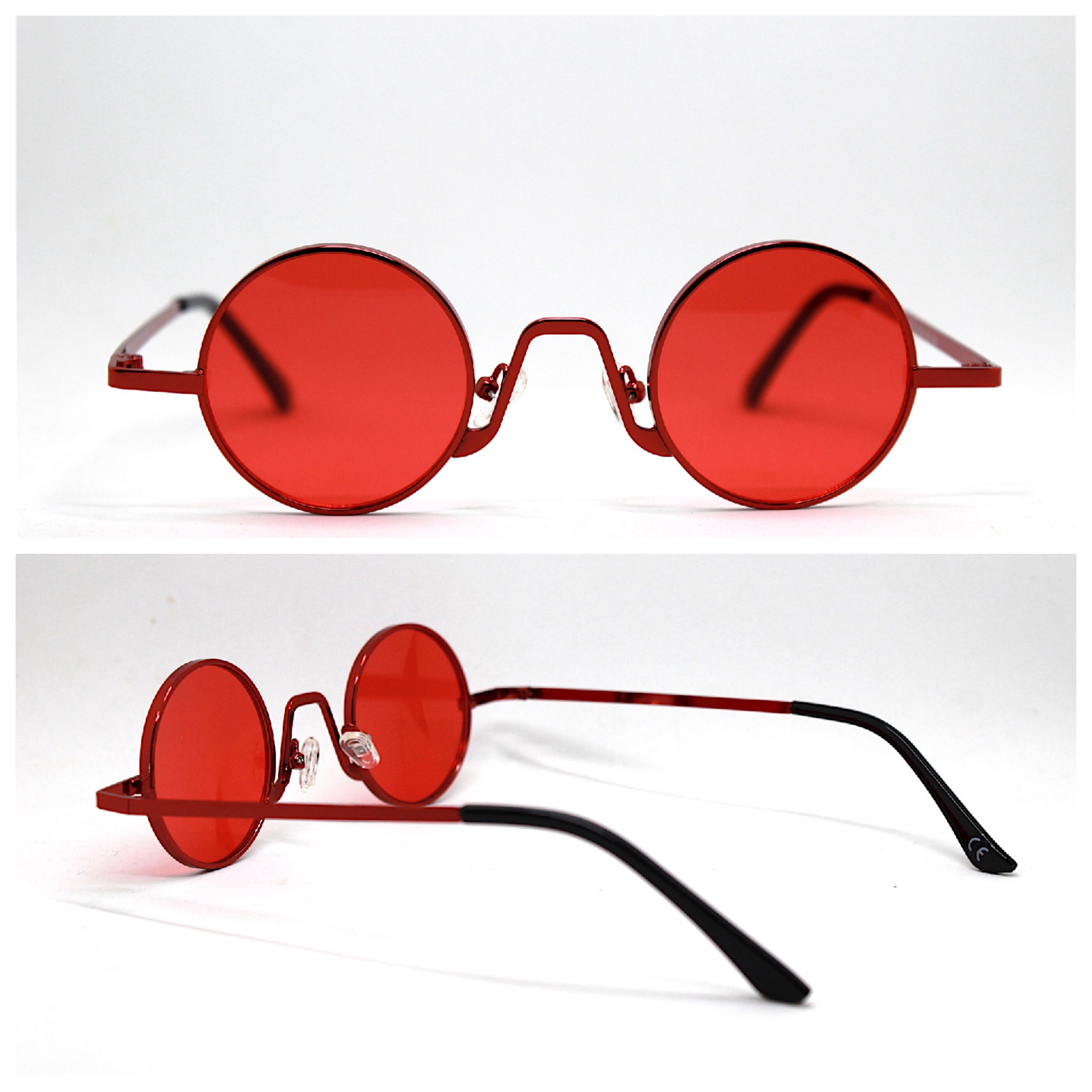 Occhiali Da Sole Di Moda Steampunk Rotondi Da Donna E Uomo, Stile - Foto 5