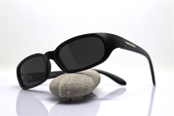 Made in Italy Small size rectangular sunglasses m… - image 9