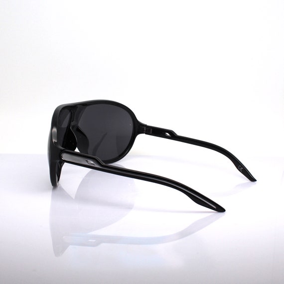 Wrap oval dynamic Sunglasses man woman oversize b… - image 6