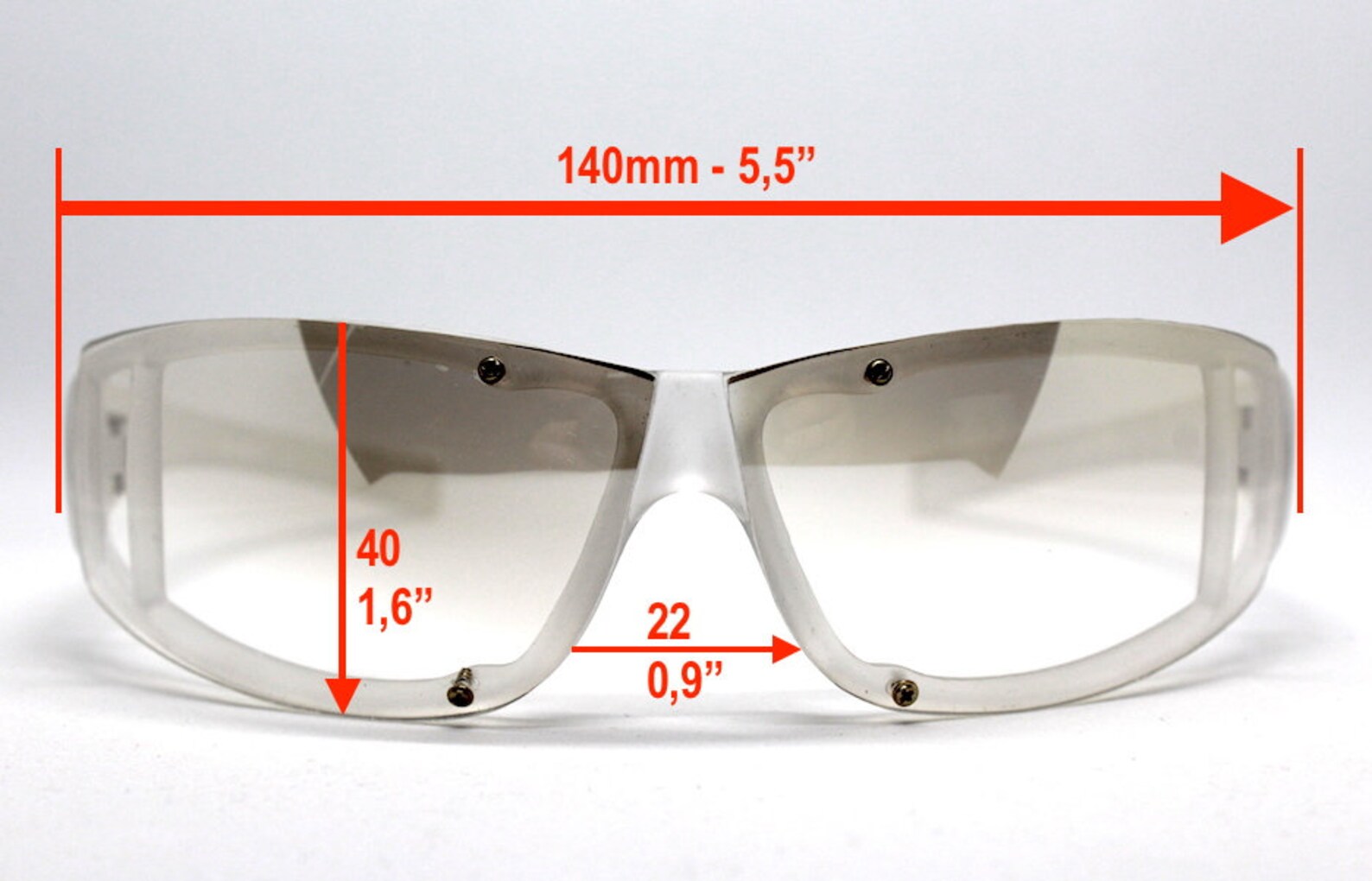 Occhiali Vintage Ovali Occhiali Da Sole Ovali Vintage Uomo - Stile Hip Hop Retro Oro Trasparente Occhiali Ovali - Foto 6