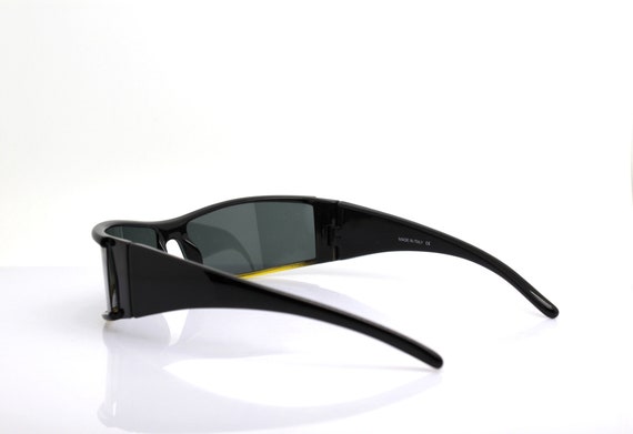 POLARIZED MAN SUNGLASSES Made in Italy Wrap-aroun… - image 5