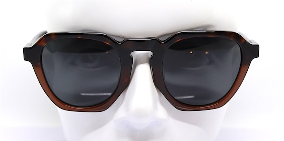 Big Square octagonal sunglasses man woman acetate… - image 5